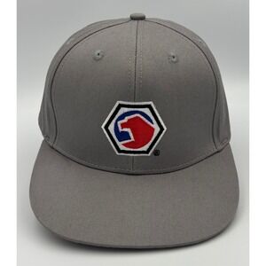 Matco Tools Mens OSFM Snapback Hat Gray Embroidered Logo Flat Brim